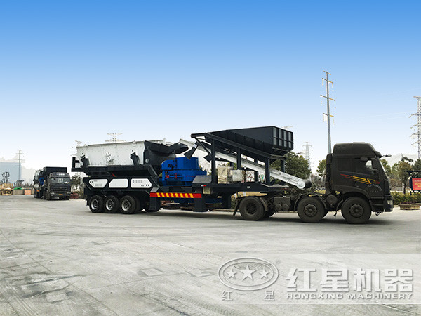 車載式移動制砂機(jī)入駐云貴地區(qū)，拉動當(dāng)?shù)亟?jīng)濟(jì)發(fā)展