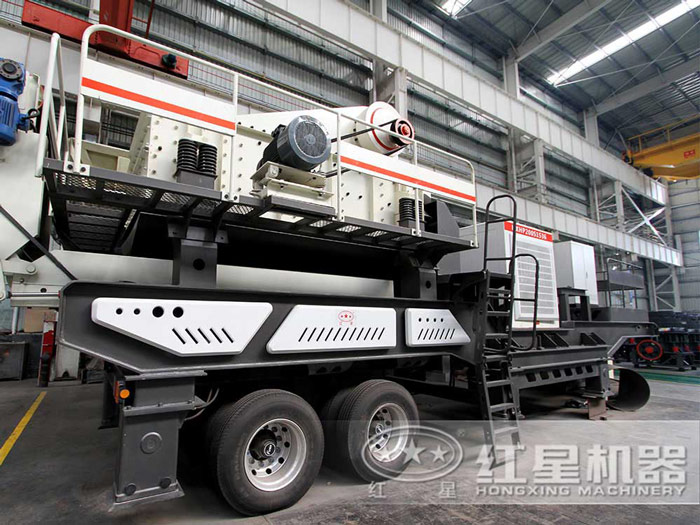 小型車載移動石料破碎機_小投資，大收益