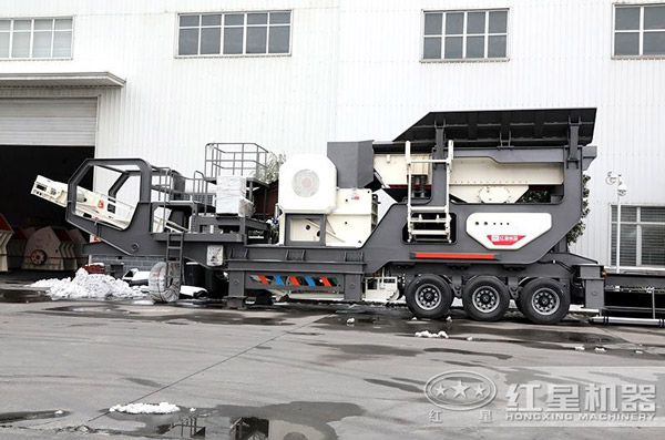 小型車式流動石子粉碎機，小巧輕便但不失專業(yè)