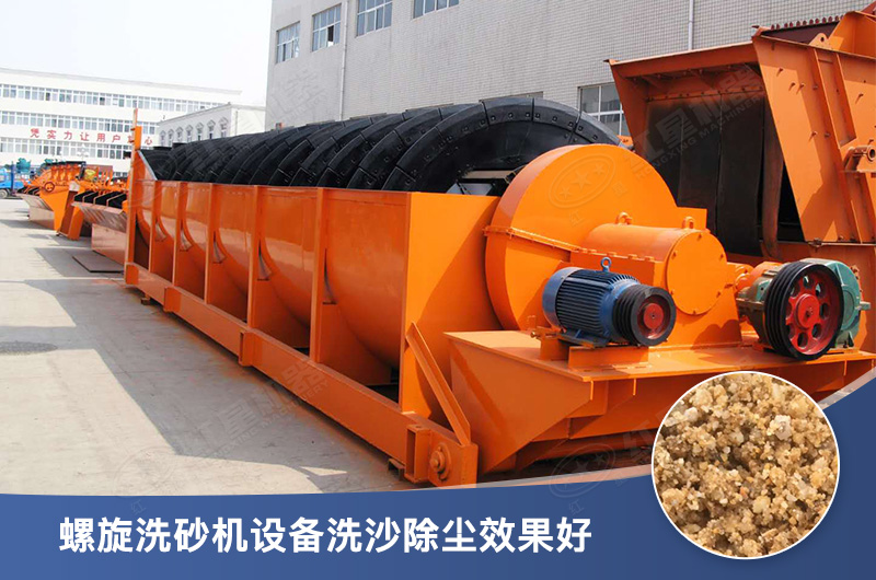 螺旋洗砂機(jī)除塵效果好，且價(jià)格不貴，趕快選購！
